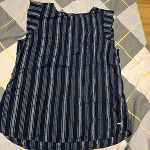 Navy Blue Dark Decent Top