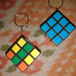 Cube Key Chain/Ring🤓