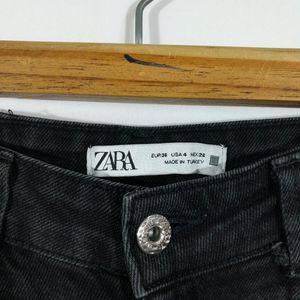 Charcoal Black Faded Jean's (Women's)