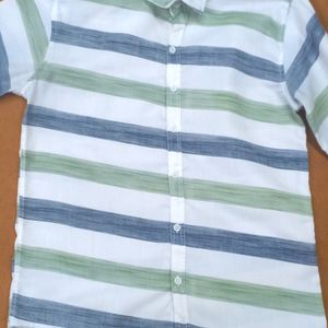 Full Sleeves Cotton Shirt For Boys