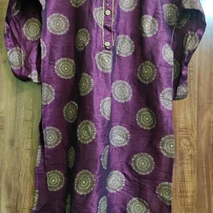 Beautifull Wine Colour Kurta 😍