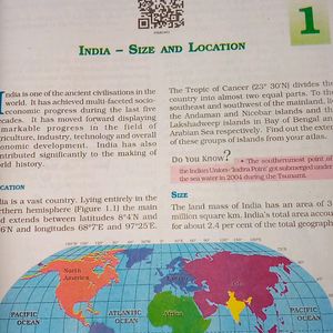 Class 9th Geography Textbook
