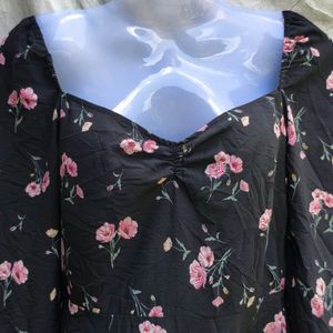 H AND M CUTE FLOWER PRINT FROCK