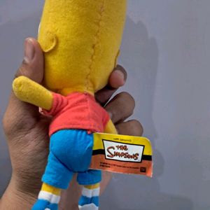 Authentic Simpsons Bart Simpson Soft Toy Plush