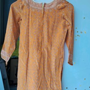 Pure Silk Kurta For Kids