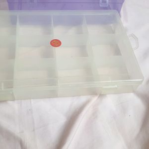 2 Multi Purpose Plastic Storage Box