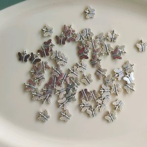 Silver Butterfly Charms