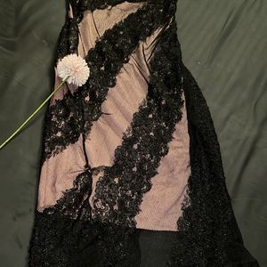 Black Lace Party Dress