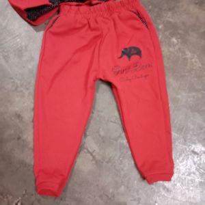 1 To 2 Years Boy Suit Red And Black