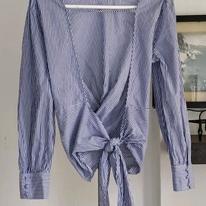 Zara Wrap Blouse