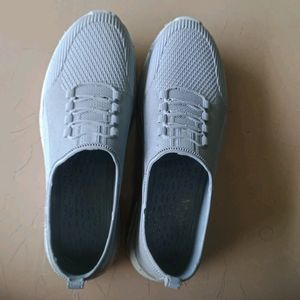 Grey shoes