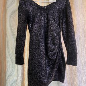 Black Glitter Party dress