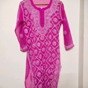 Rose Pink Kurti 🩷