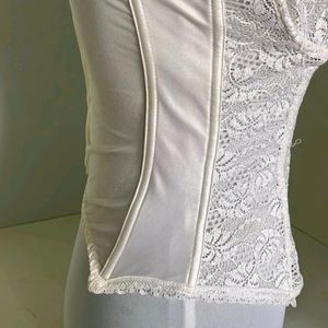 White Pinterest Corset