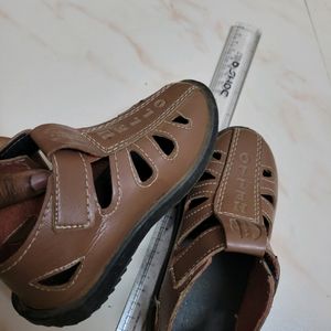 Leather Type Shoe For Boy Kid