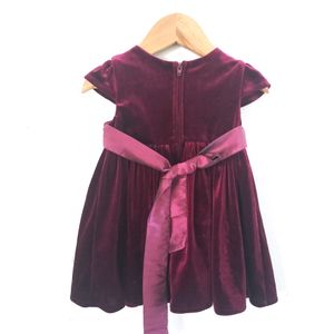 Burgundy Coloured Frock (Girls)