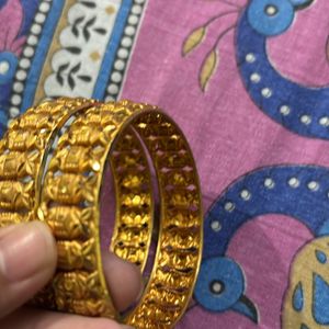 22k Gold Plated Bangles