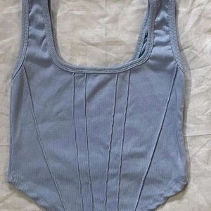 Baby Blue corset Top