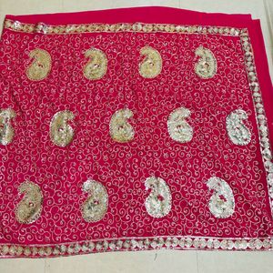 navratri special bandhani saree