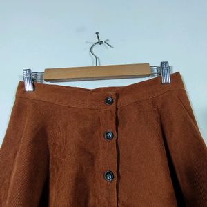 [Shein☆]  Classic Brown Skirt 🤎