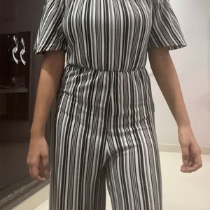 Black And White Jumpsuit