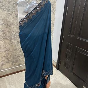 Designer Border Saree