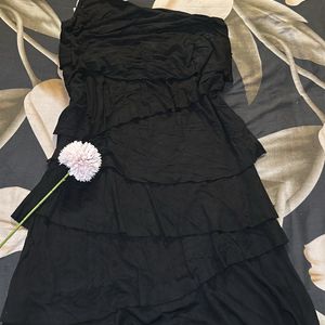 Black One Shoulder Dress