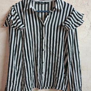 ZARA Fashion Shirt Top Stripped Premium