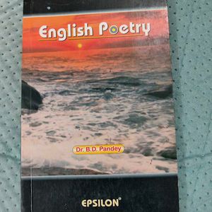 English Poetry By BD pandey