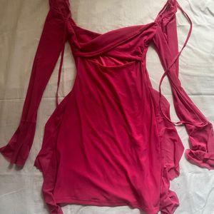 Pink Bodycon Urbanic Dress