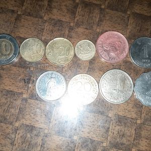 Different Country Coins