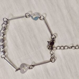 Silver stones bracelet