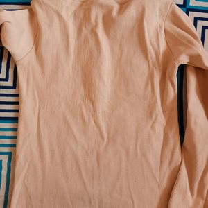 Winter Top In Nude Colour