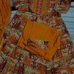 Brand New XL Kurti Set With Dupatta