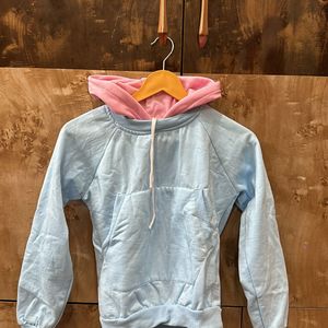 Blue Hoodie For Women