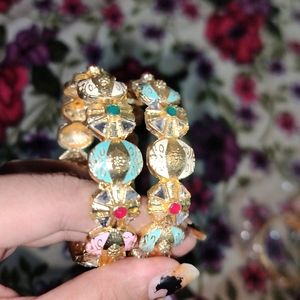 High Gold Bangles