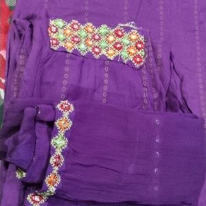 Purple 💜 Kurta Set