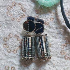 Beautiful Mirror Earrings