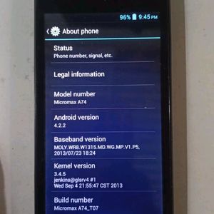 MICROMAX A74 3G