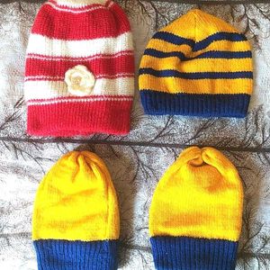 Brand new Winter Woolen Cap Pack Of 4 Capss