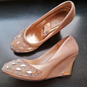 Rose Gold High Heels