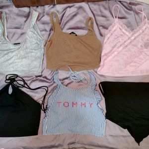 6 Tank Crop Top Combo