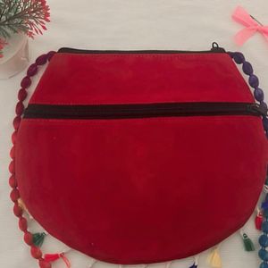 Traditional Red Sling Bag