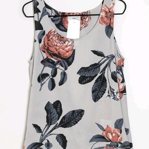 Floral Style Back Top