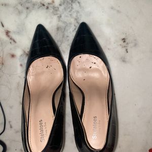 Black Heels Size 38