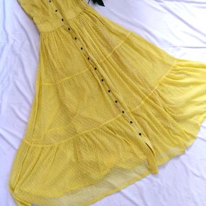 Here&Now Yellow Maxi Dress