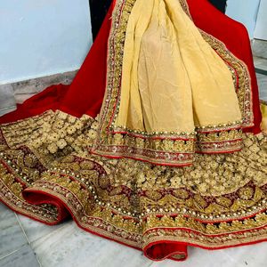 HEAVY LEHENGA SAREE