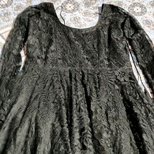 Black Anarkali Suits Deep Back And Neck