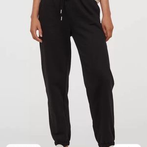 H&M Black Joggers with drawstrings