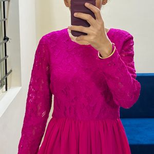 Dress Magenta Size S